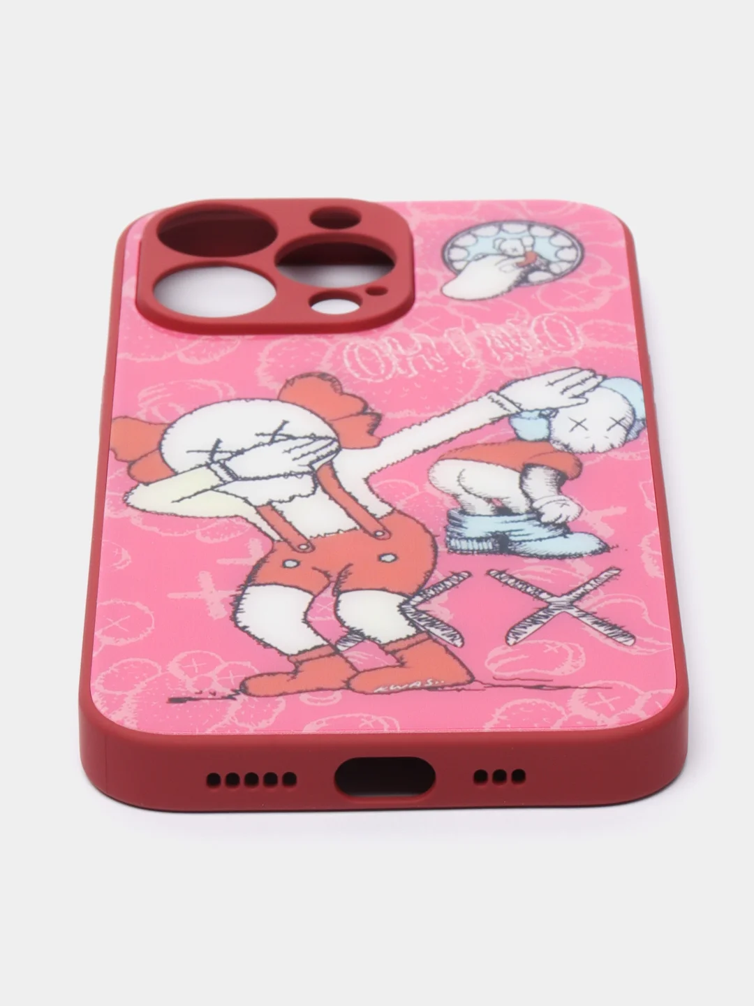 Розовый чехол для IPhone 13Pro