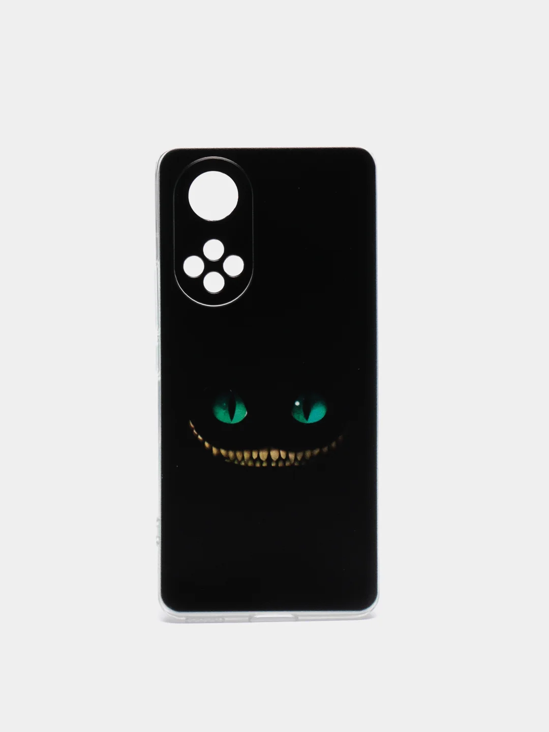 Черный чехол на Huawei Nova 9/Honor 50 / Хуавей Нова 9/Хонор 50 прозрачный, с рисунком