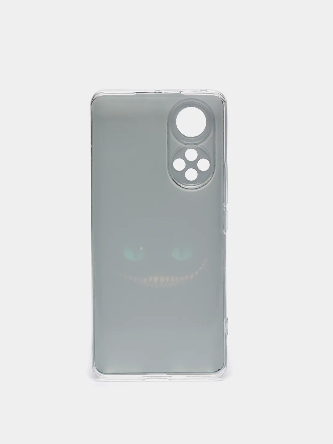 Черный чехол на Huawei Nova 9/Honor 50 / Хуавей Нова 9/Хонор 50 прозрачный, с рисунком