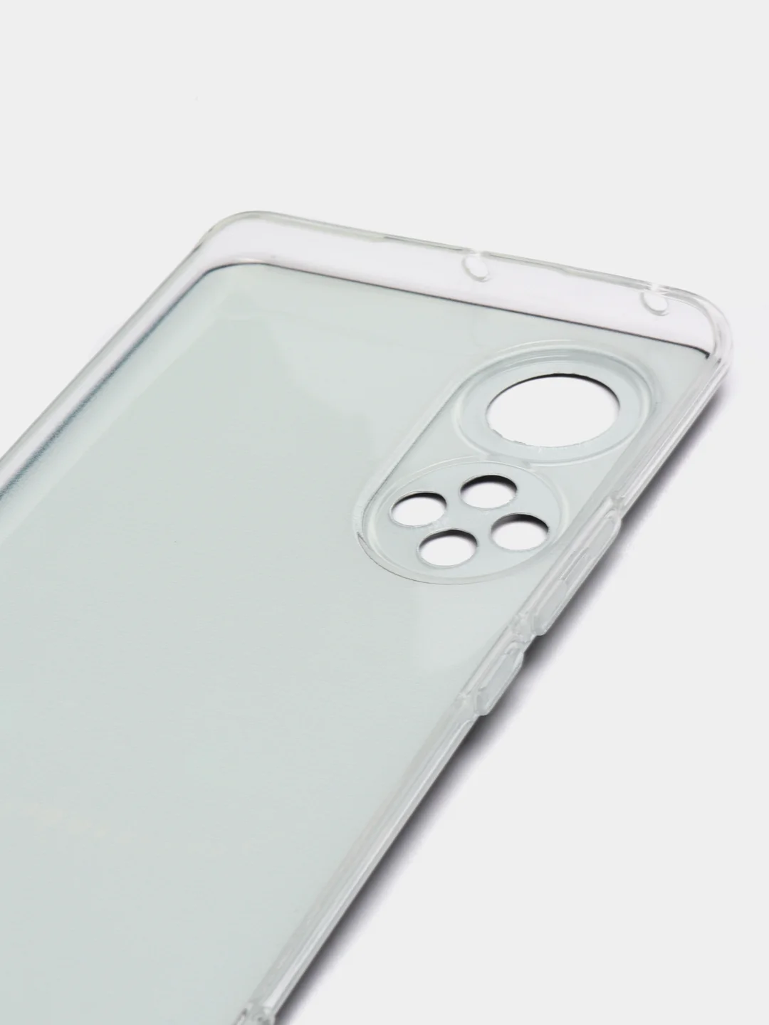 Черный чехол на Huawei Nova 9/Honor 50 / Хуавей Нова 9/Хонор 50 прозрачный, с рисунком