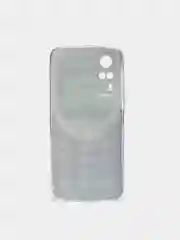 Угольный силиконовый чехол на Vivo Y31/Y53s 4G / Виво Y31 прозрачный, с рисунком, защита камеры