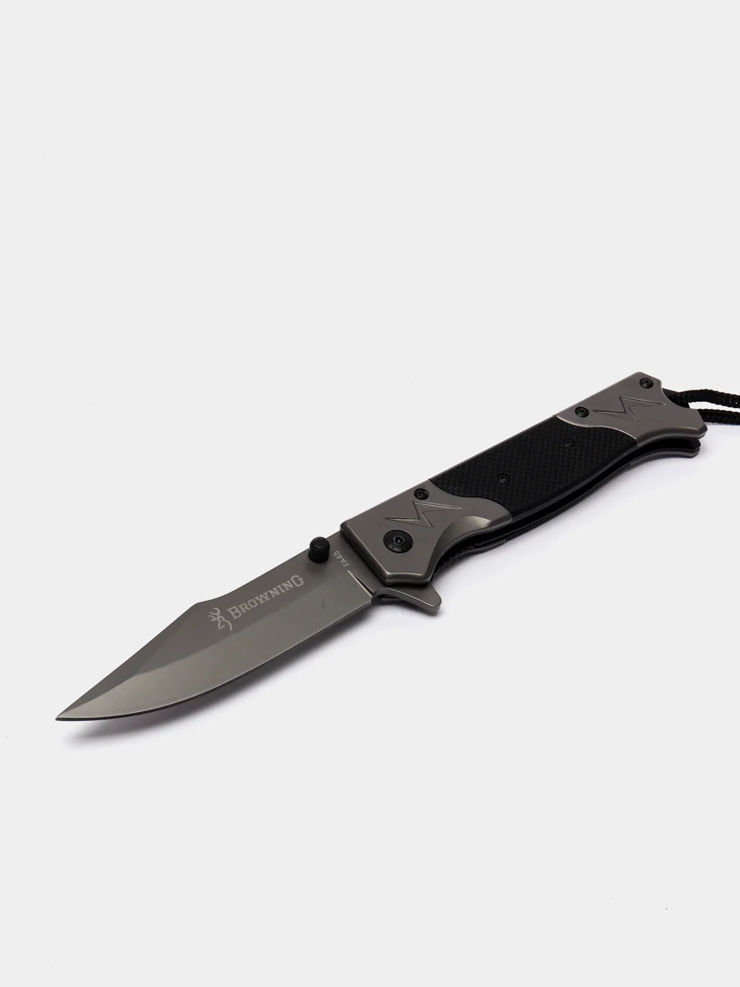 Нож Browning FA46 складной туристический, сталь 440С, Liner Lock, рукоять G10 черная