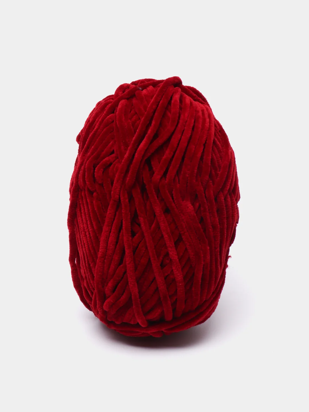 Бордовый пряжа плюшевая YarnArt Dolce