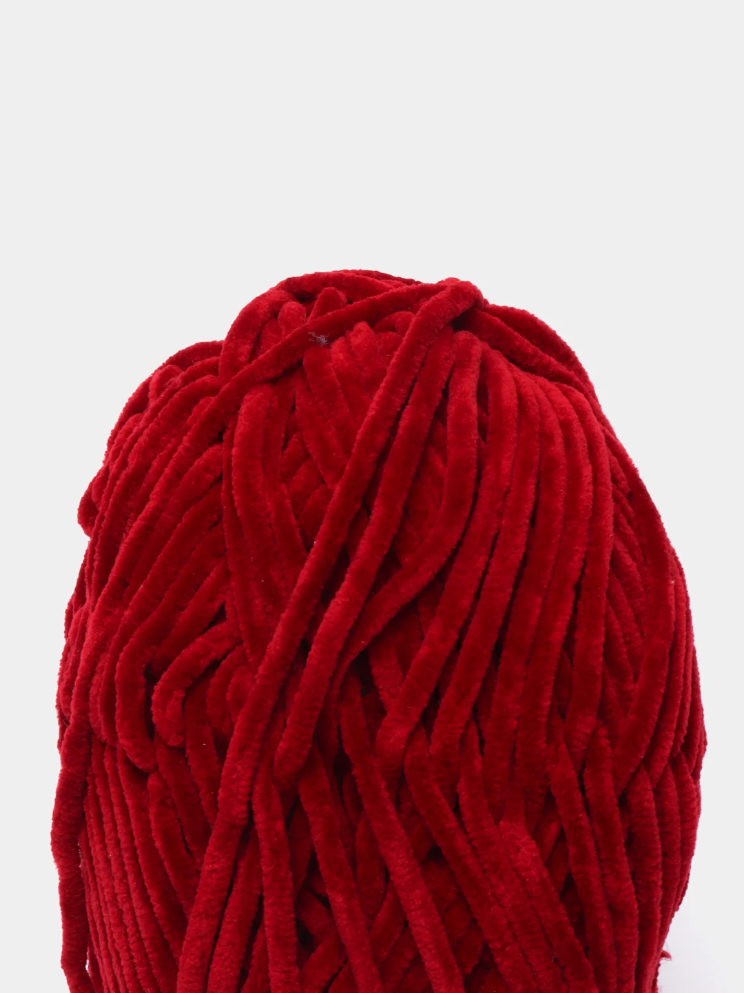 Бордовый пряжа плюшевая YarnArt Dolce