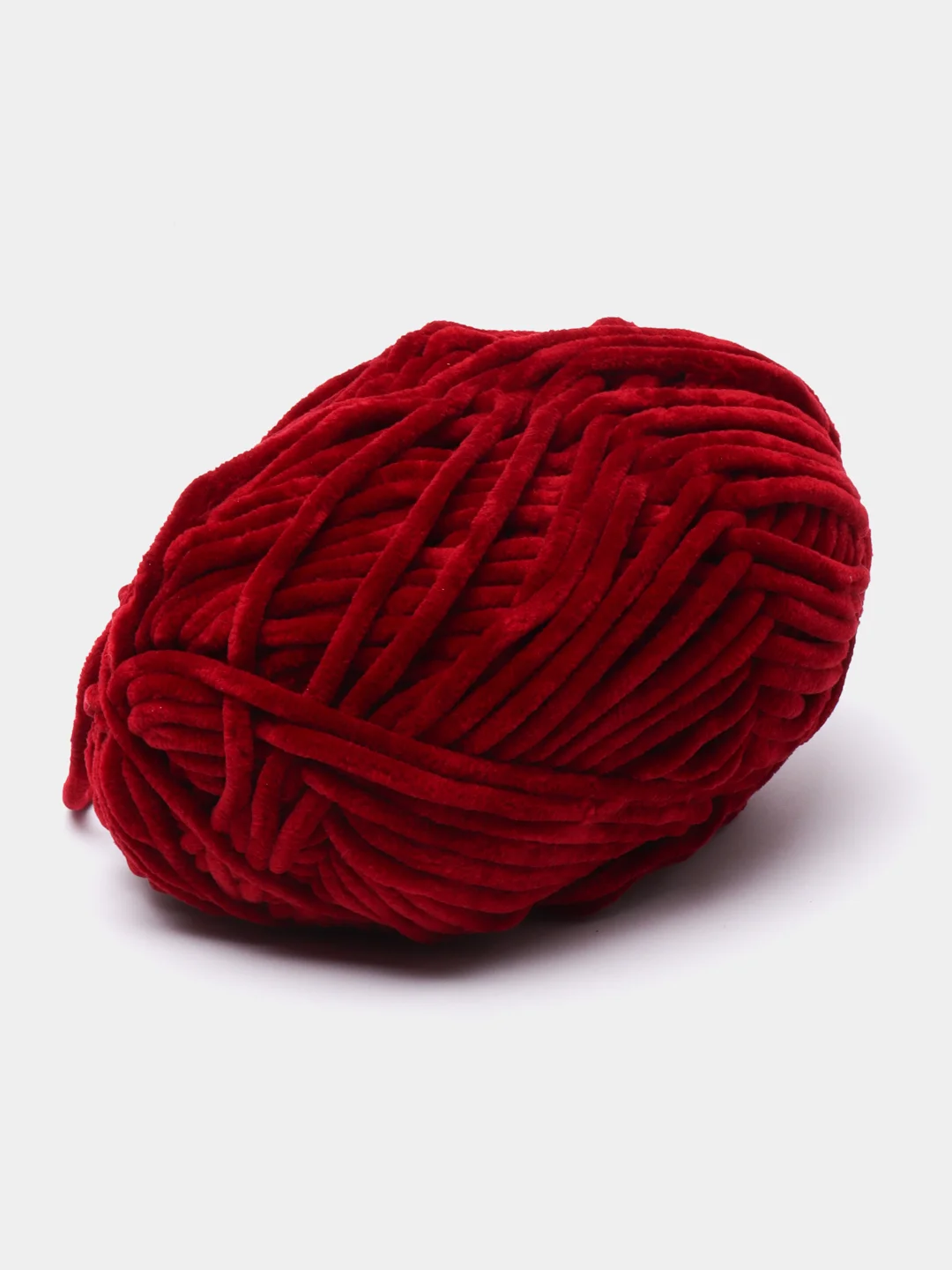 Бордовый пряжа плюшевая YarnArt Dolce