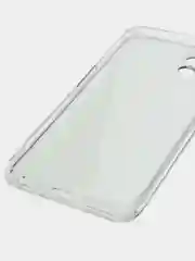 Бирюзовый силиконовый чехол на Realme 8i / Реалми 8i прозрачный, с рисунком, защита камеры