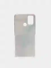 Ледяной силиконовый чехол на Honor 9A / Хонор 9А прозрачный, с рисунком, защита камеры