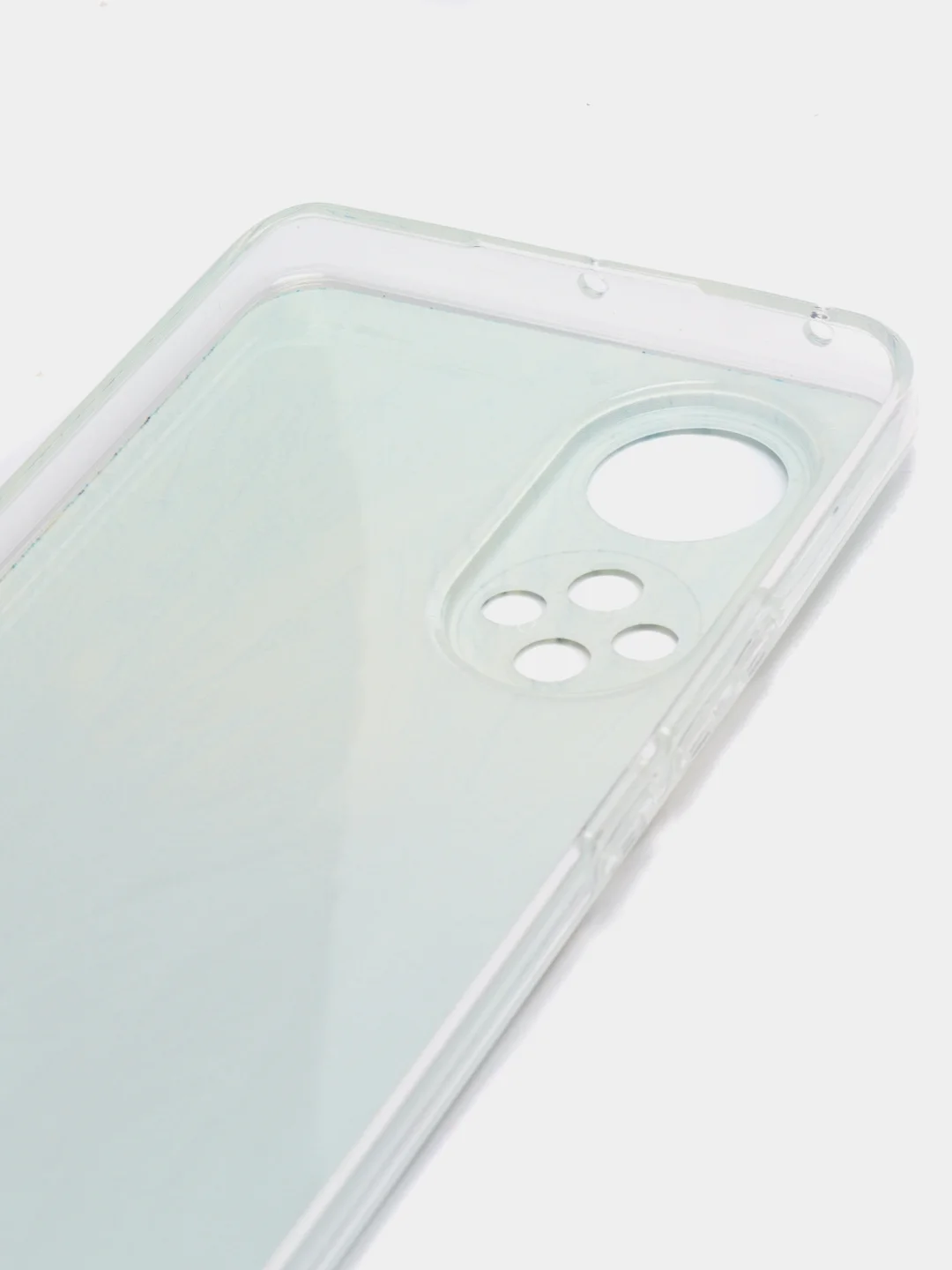 Небесно-голубой чехол на Huawei Nova 9/Honor 50 / Хуавей Нова 9/Хонор 50 прозрачный, с рисунком