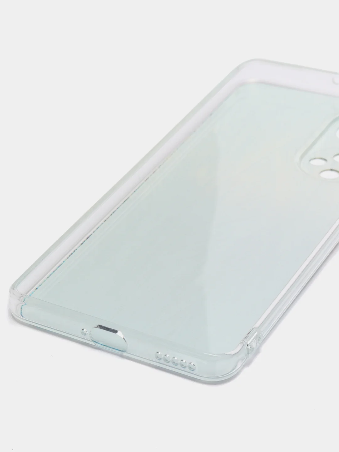 Небесно-голубой чехол на Huawei Nova 9/Honor 50 / Хуавей Нова 9/Хонор 50 прозрачный, с рисунком