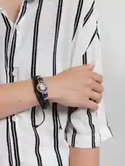 Серебряный браслет "Космос"