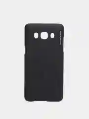 Черный пластиковый чехол тонкий для Samsung J5 2016 / A5 2016 / A7 2016