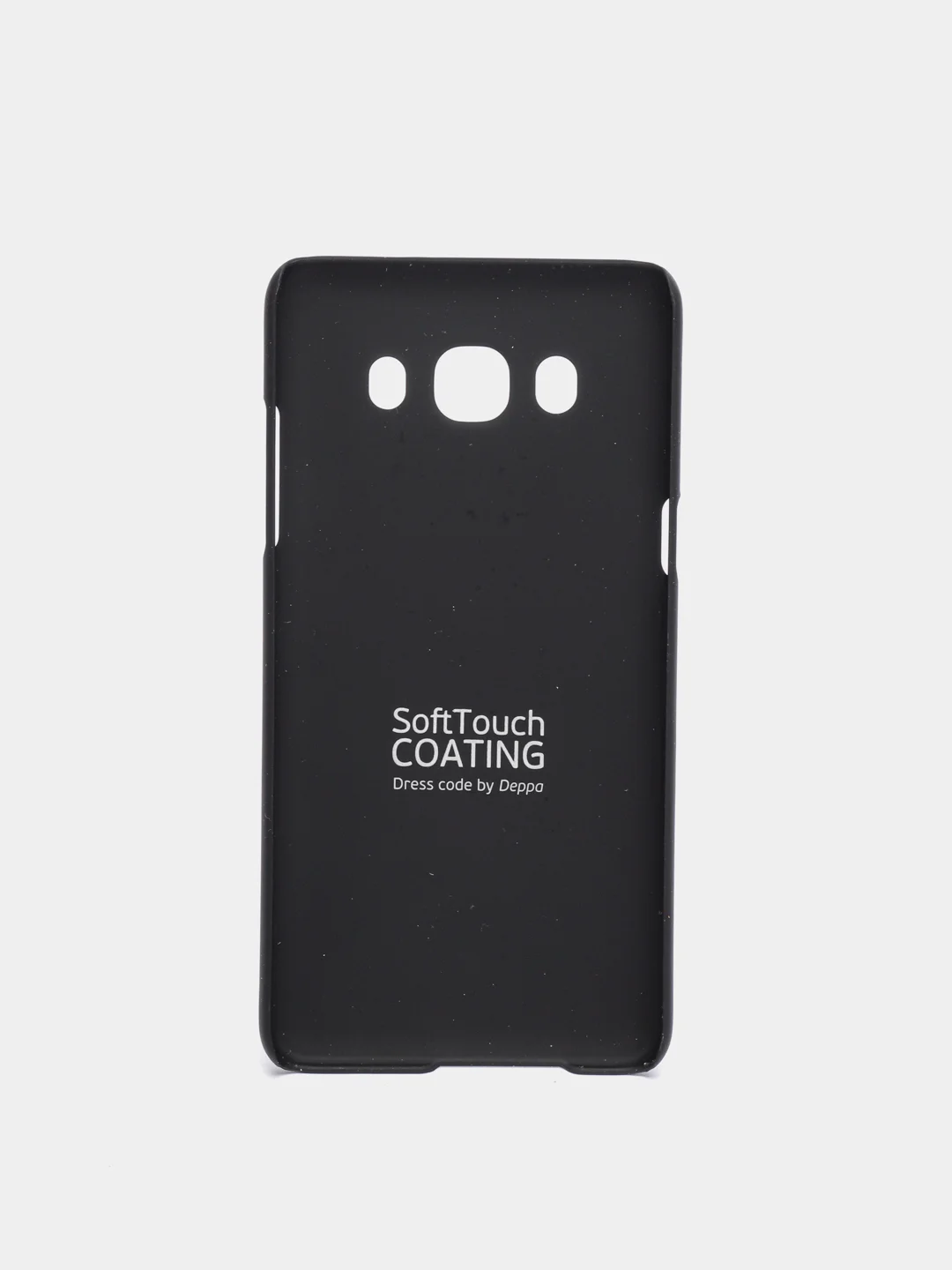 Черный пластиковый чехол тонкий для Samsung J5 2016 / A5 2016 / A7 2016