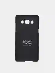 Черный пластиковый чехол тонкий для Samsung J5 2016 / A5 2016 / A7 2016