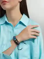 Серебряный браслет "Сова"