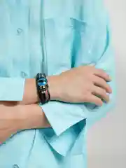Серебряный браслет "Сова"