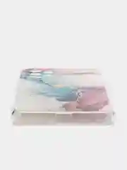 Ледяной силиконовый чехол на Samsung Galaxy A52/A52s / Самсунг А52/A52s прозрачный, с рисунком