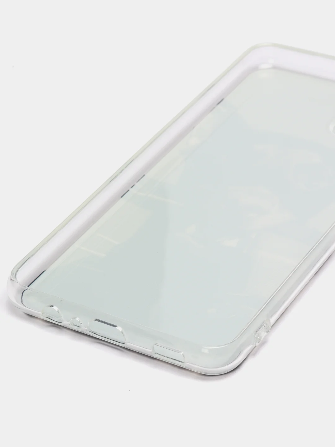 Серый чехол на Samsung Galaxy A12/M12 / Самсунг А12/М12 прозрачный, с рисунком, защита камеры