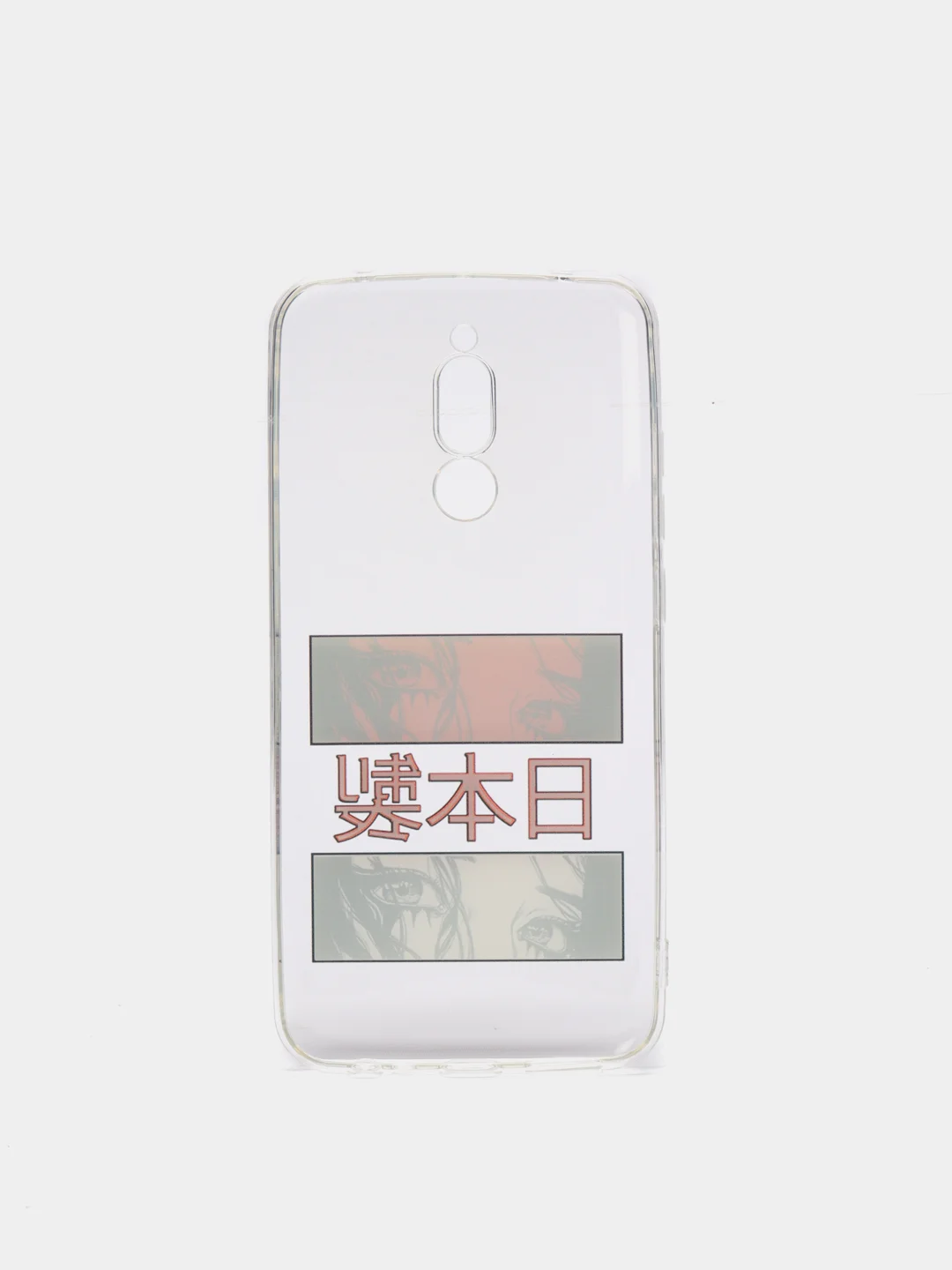 Алый силиконовый чехол на Xiaomi Redmi 8 / Сяоми Редми 8 прозрачный, с рисунком, защита камеры