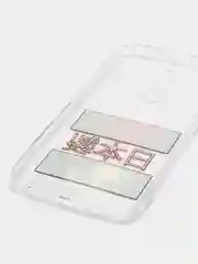 Алый силиконовый чехол на Xiaomi Redmi 8 / Сяоми Редми 8 прозрачный, с рисунком, защита камеры