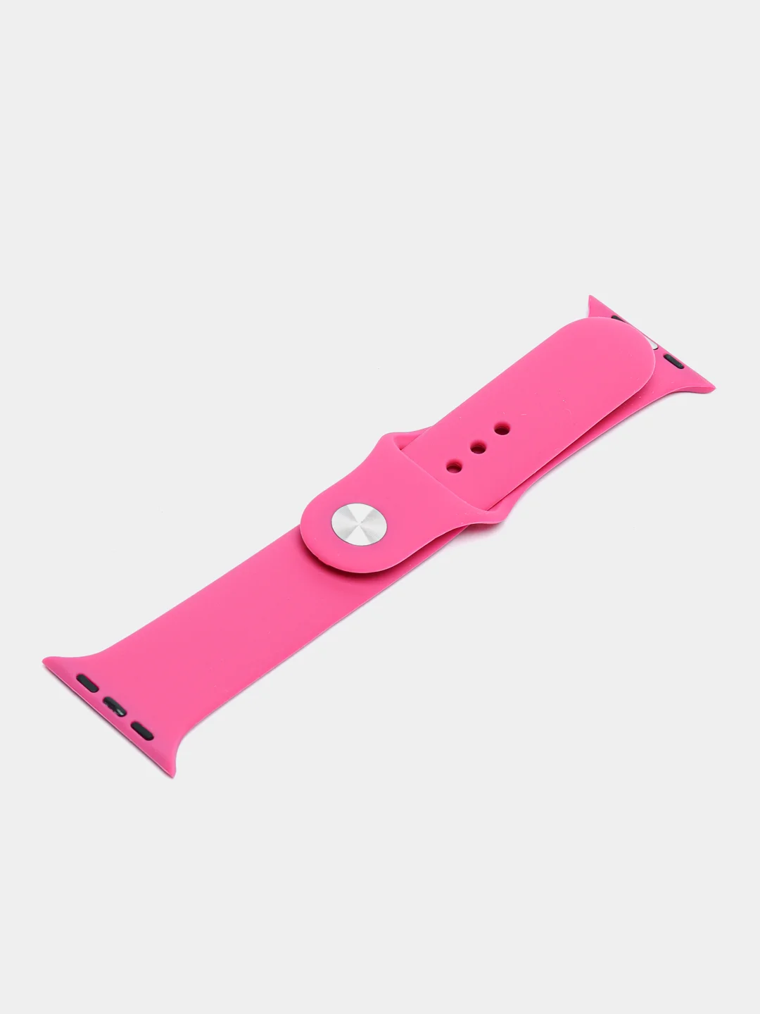 Вишнёвый ремешок для Apple Watch 38 мм / 40 мм / 42 мм / 44 мм , размер M, силиконовый
