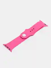 Вишнёвый ремешок для Apple Watch 38 мм / 40 мм / 42 мм / 44 мм , размер M, силиконовый