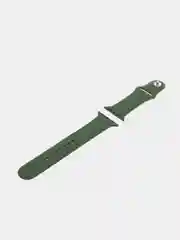 Зелёный хаки ремешок для Apple Watch 38 мм / 40 мм / 42 мм / 44 мм , размер M, силиконовый