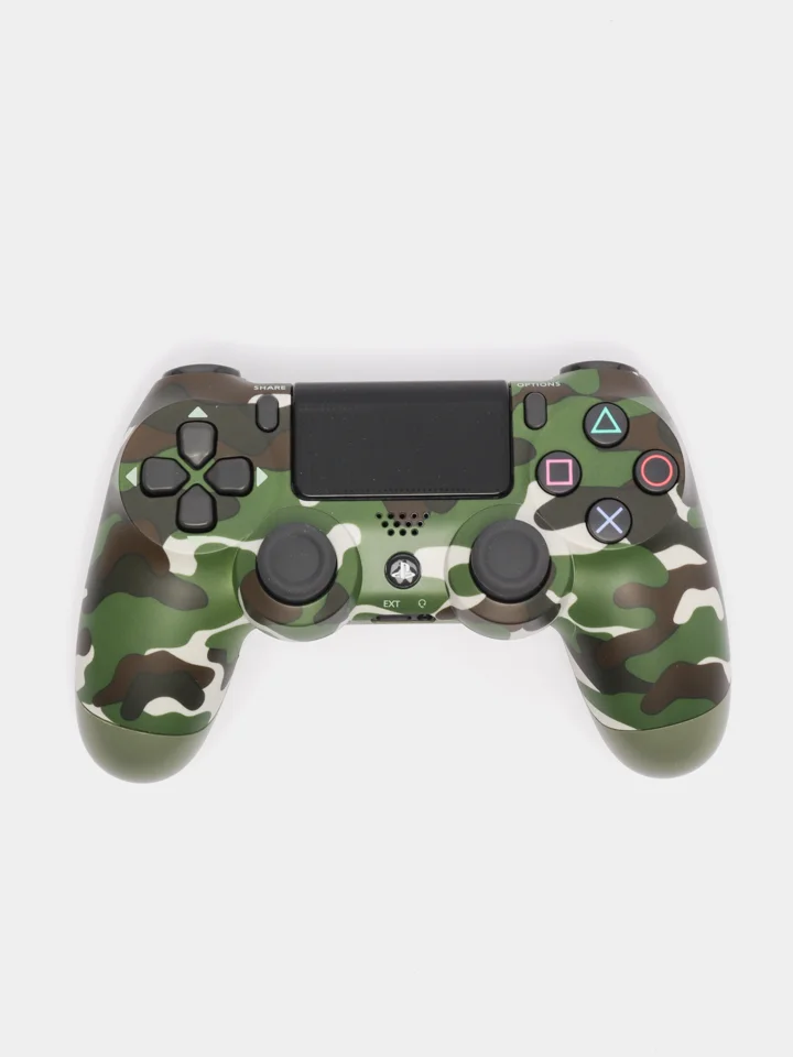 Зелёный хаки беспроводной геймпад для PS4, PC, телефона