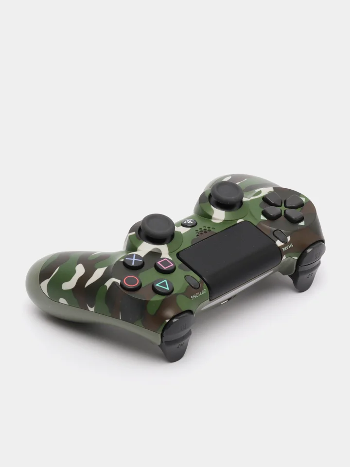 Зелёный хаки беспроводной геймпад для PS4, PC, телефона