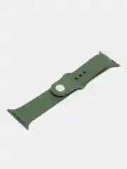 Зелёный хаки ремешок для Apple Watch 38 мм / 40 мм / 42 мм / 44 мм , размер M, силиконовый
