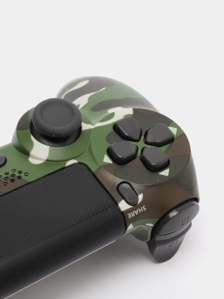 Зелёный хаки беспроводной геймпад для PS4, PC, телефона