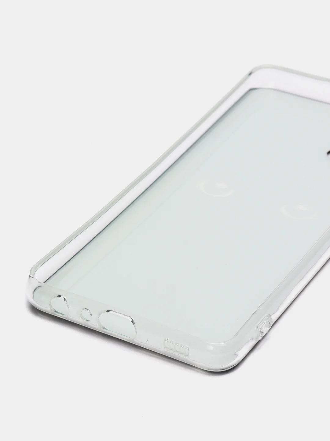 Шоколадный силиконовый чехол на Samsung Galaxy A32 / Самсунг А32 прозрачный с рисунком, защита камеры