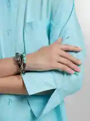 Угольный браслет