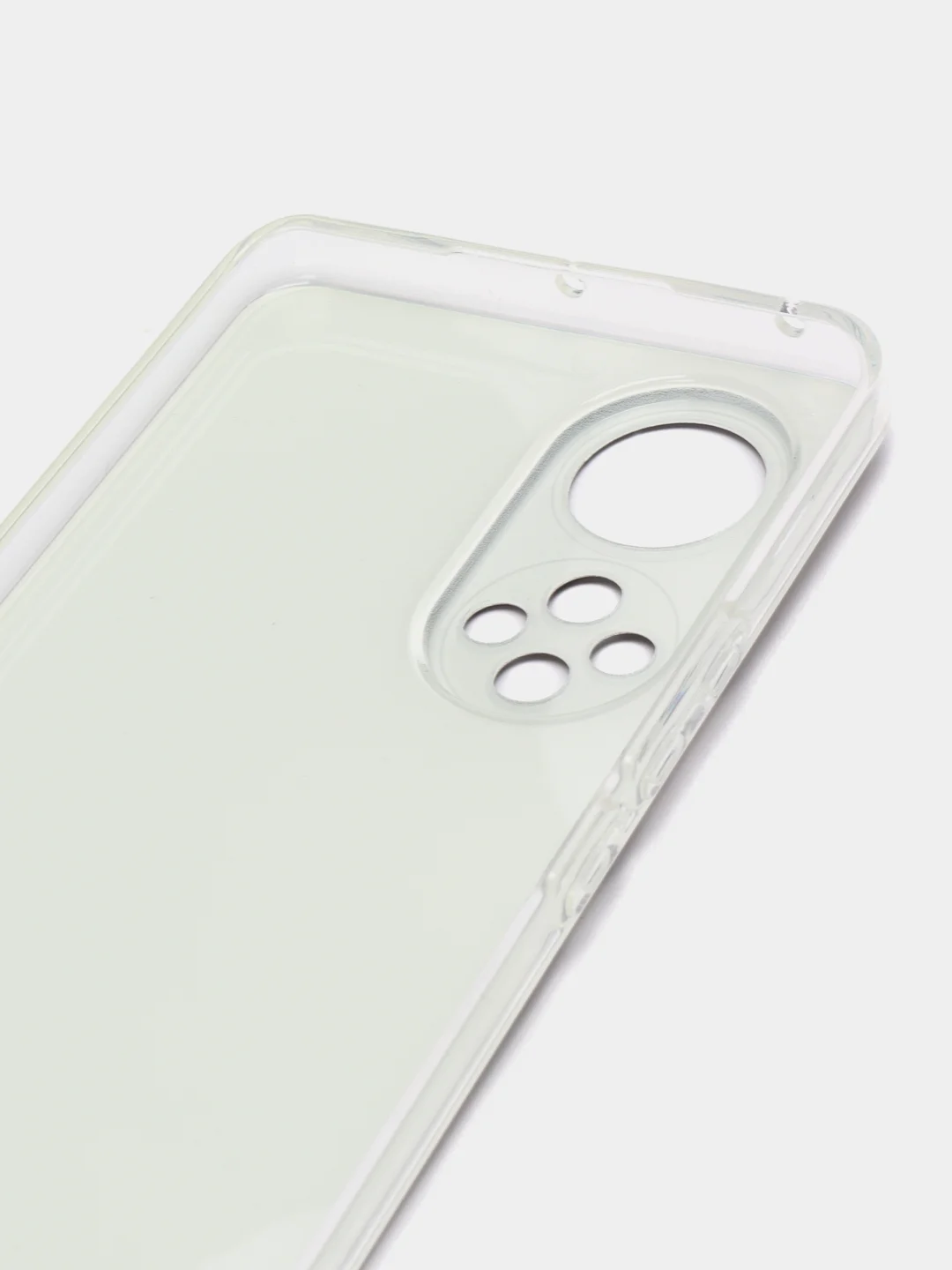 Серебряный чехол на Huawei Nova 9/Honor 50 / Хуавей Нова 9/Хонор 50 прозрачный, с рисунком