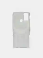 Угольный силиконовый чехол на Honor 9A / Хонор 9А прозрачный, с рисунком, защита камеры