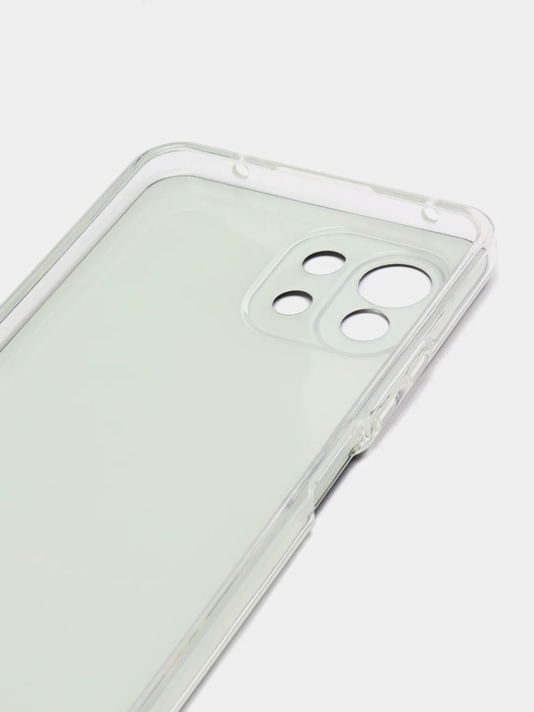 Черный силиконовый чехол на Xiaomi Mi 11 Lite/5G NE / Сяоми Ми 11 Лайт прозрачный, с рисунком