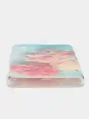 Конфетный силиконовый чехол на Samsung Galaxy A32 / Самсунг А32 прозрачный с рисунком, защита камеры