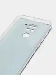 Бирюзовый силиконовый чехол на Xiaomi Redmi 10X/Redmi Note 9 / Сяоми Редми Нот 9/10X прозрачный