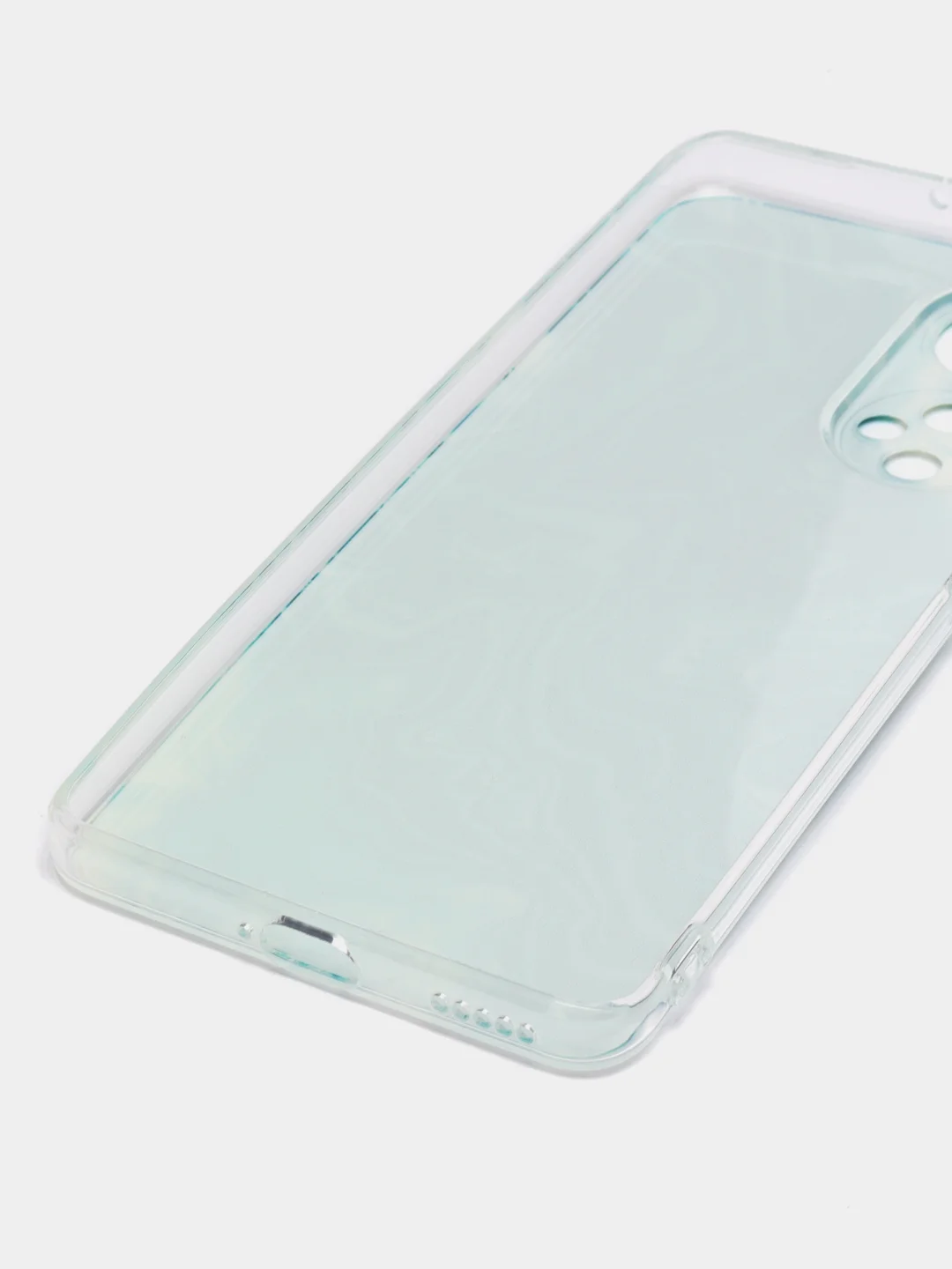Тёмно-бирюзовый чехол на Huawei Nova 9/Honor 50 / Хуавей Нова 9/Хонор 50 прозрачный, с рисунком