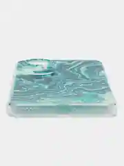 Тёмно-бирюзовый чехол на Huawei Nova 9/Honor 50 / Хуавей Нова 9/Хонор 50 прозрачный, с рисунком