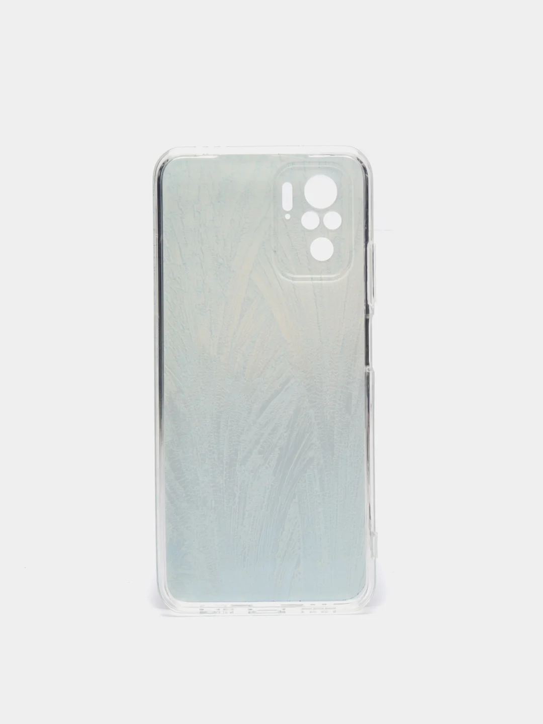Небесно-голубой чехол на Xiaomi Redmi Note 10/Note 10S/Poco M5s / Сяоми Редми Нот 10/10С с рисунком