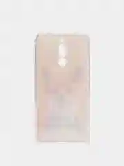 Оранжевый силиконовый чехол на Xiaomi Redmi 8 / Сяоми Редми 8 прозрачный, с рисунком, защита камеры