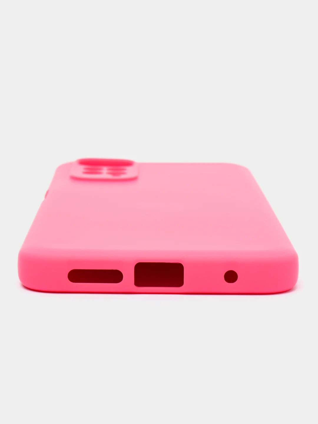 Тёмно-розовый чехол силиконовый Xiaomi Redmi Note 11 4G, Redmi Note 11S, Сяоми Редми Нот 11 4G, 11С