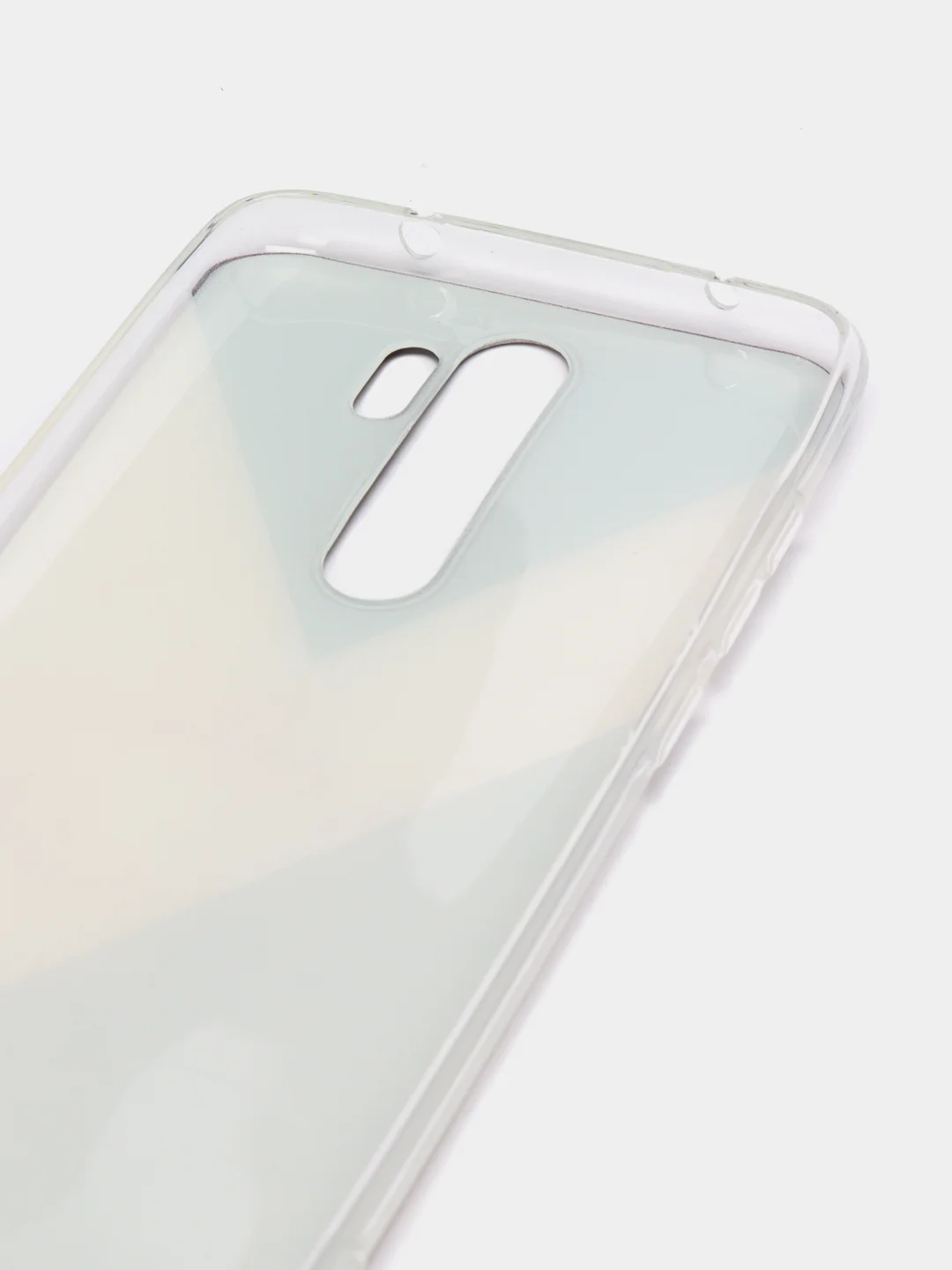 Пастельно-коралловый силиконовый чехол на Xiaomi Redmi Note 8 Pro / Сяоми Редми Нот 8 Про прозрачный с рисунком