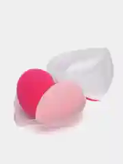 Вишнёвый спонж для макияжа лица, женской косметики, 2 штуки