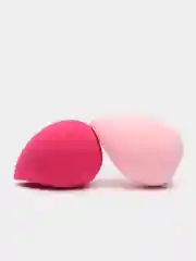 Вишнёвый спонж для макияжа лица, женской косметики, 2 штуки