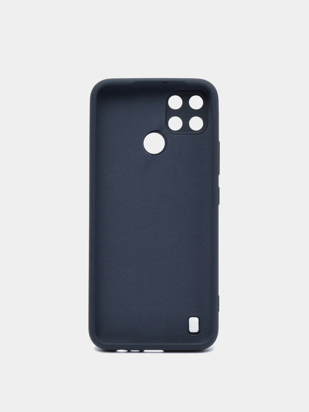 Темно-синий чехол силиконовый для Realme C21Y, Realme C25Y Реалми С21У / С25У Silicone Cover