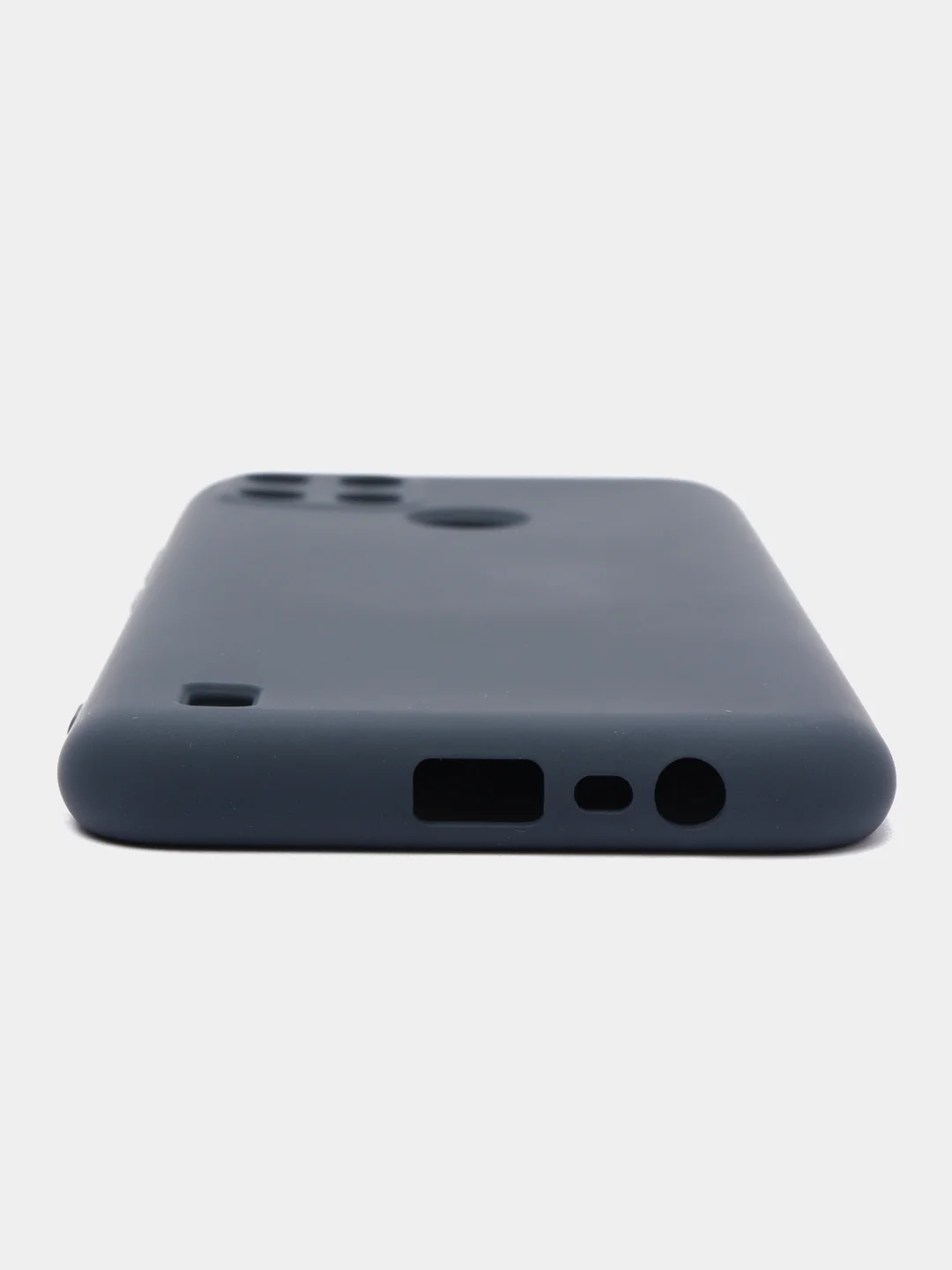 Темно-синий чехол силиконовый для Realme C21Y, Realme C25Y Реалми С21У / С25У Silicone Cover
