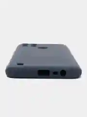 Темно-синий чехол силиконовый для Realme C21Y, Realme C25Y Реалми С21У / С25У Silicone Cover