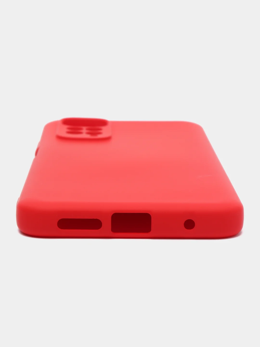 Красный чехол силиконовый Xiaomi Redmi Note 11 4G, Redmi Note 11S, Сяоми Редми Нот 11 4G, 11С