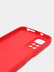 Красный чехол силиконовый Xiaomi Redmi Note 11 4G, Redmi Note 11S, Сяоми Редми Нот 11 4G, 11С